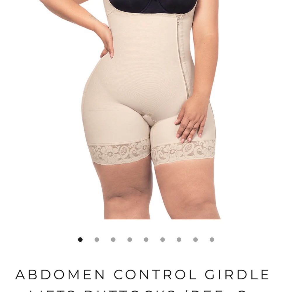 Women's Beige Abdomen Control Girdle